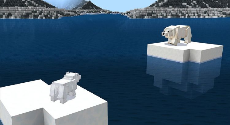 'Minecraft' se asocia con la BBC para el evento 'DLC Frozen Planet 2' sobre el cambio climático
