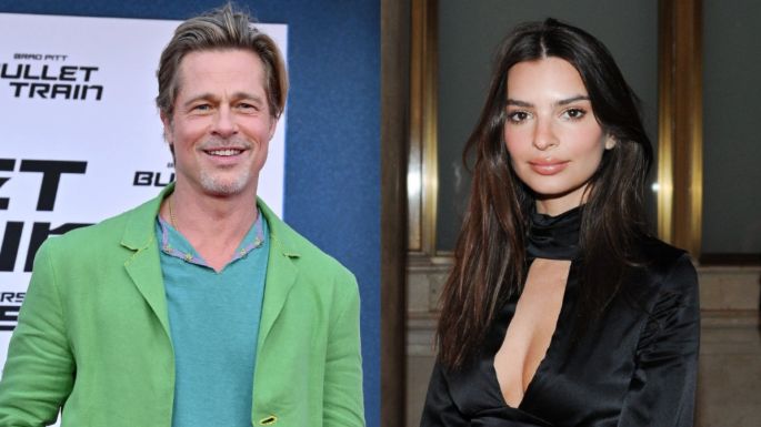 ¿Nueva pareja? Brad Pitt y Emily Ratajkowski han estado saliendo “algunas veces”