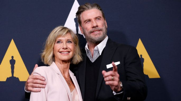 John Travolta le rinde homenaje a la difunta Olivia Newton-John