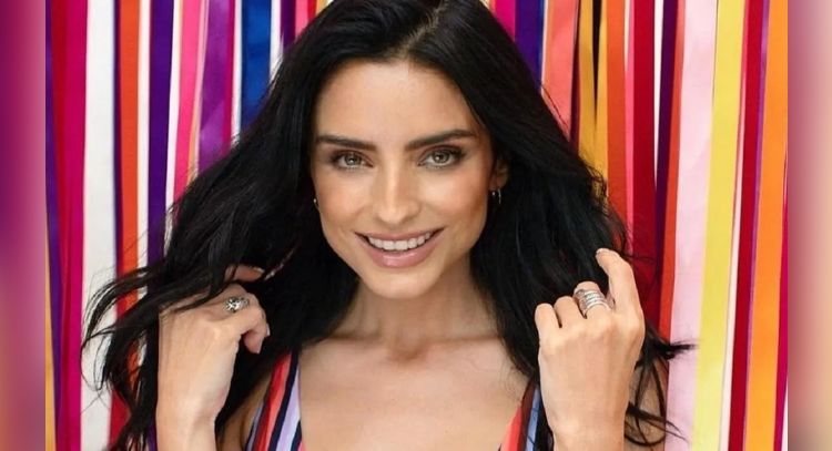 Aislinn Derbez reaparece en Instagram y comparte tierna fotografía junto a su hija; así la presume
