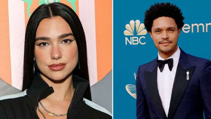 Captan a Dua Lipa con Trevor Noah  muy acaramelados en Nueva York