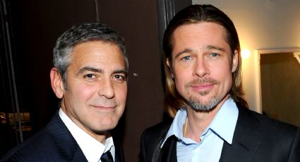 George Clooney reacciona de esta forma a Brad Pitt llamándolo "el hombre más guapo del mundo"