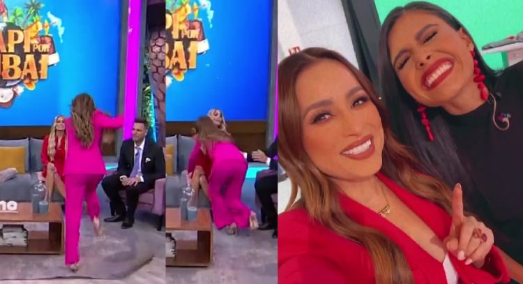 VIDEO: Cynthia Rodríguez regresa a 'VLA' e impacta a TV Azteca con tremenda caída