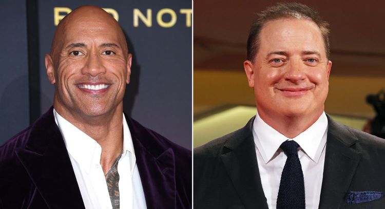 Dwayne Johnson envía un emotivo mensaje a su amigo Brendan Fraser tras ser ovacionado por 6 minutos