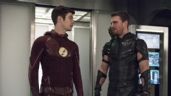 'The Flash' le da la bienvenida a Green Arrow, Kid Flash y Spartan en una imagen de la temporada 9