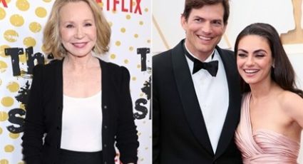 Debra Jo Rupp revela como empezó el romance entre Ashton Kutcher y Mila Kunis en 'That '70s Show'