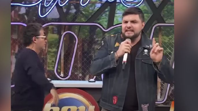 "¿Qué te pasa?": Actor de Televisa estalla en vivo y le lanza patada a integrante de 'Hoy'