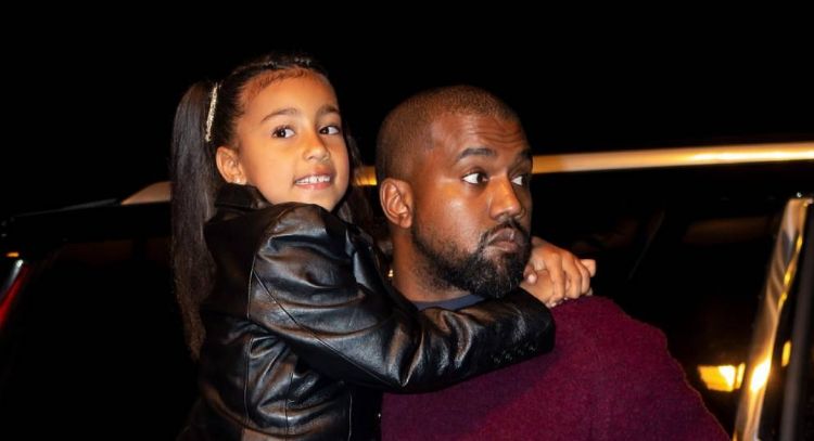 FOTO: North West conoce a la nueva esposa de su padre Kanye West