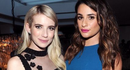 Emma Roberts bromea sobre que su amiga Lea Michele no sabe leer