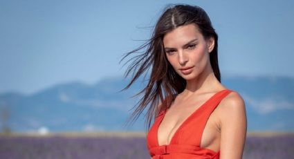 Emily Ratajkowski luce como otra con cabello rubio corto para sesión en España