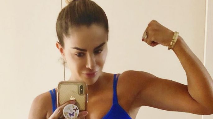 (Video) Ninel Conde paraliza Instagram al compartir su rutina en el gym con ajustado look