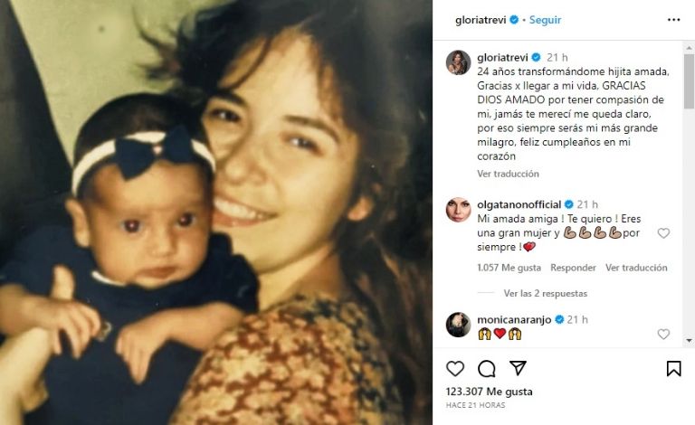 Gloria Trevi Recuerda a su Hija Ana Dalay en su Cumpleaños 24