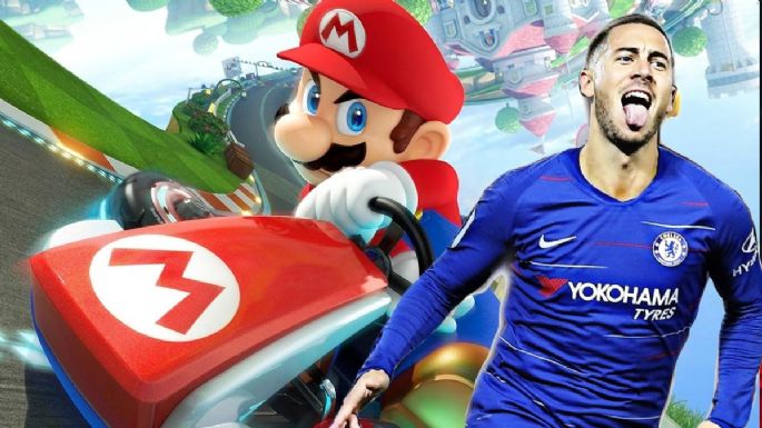 Revelan que la estrella de fútbol Eden Hazard no entrenaba por quedarse jugando a 'Mario Kart'