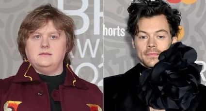 Harry Styles sorprende a todos al besar en los labios a Lewis Capaldi durante los BRIT Awards 2023