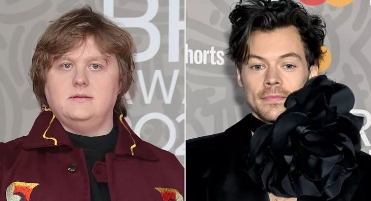 Harry Styles sorprende a todos al besar en los labios a Lewis Capaldi durante los BRIT Awards 2023