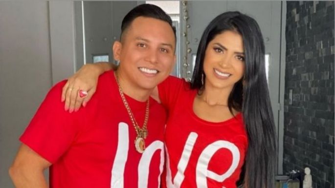 (Fotos) Así celebraron el 14 de febrero Edwin Luna y Kimberly Flores