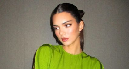 Kendall Jenner roba suspiros con vestido de plumas azul para importante evento de Chanel en New York