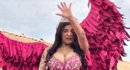 Karely Ruiz fue recibida a huevazos en el Carnaval de Guaymas y fue escoltada por la Marina