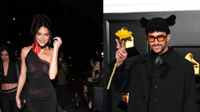 Tras rumores de amorío, Kendall Jenner es vista en el mismo restaurante que Bad Bunny