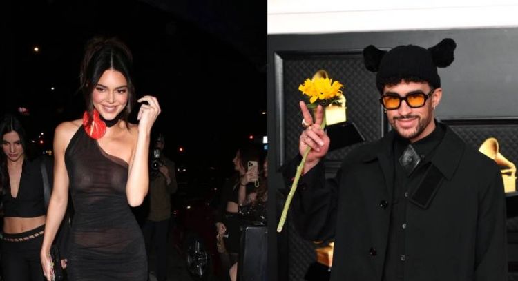 Tras rumores de amorío, Kendall Jenner es vista en el mismo restaurante que Bad Bunny