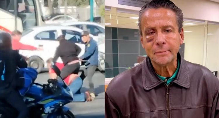 VIDEO: Hombre da brutal golpiza a Alfredo Adame con llave mecánica; este es el estado del actor