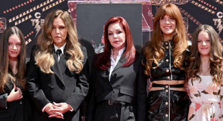 Tras resolver conflicto con Riley Keough por herencia, Priscilla Presley se reúne con sus 3 nietas