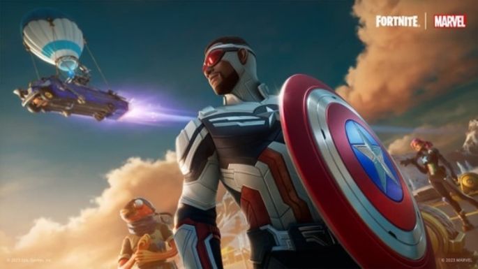 'Fortnite': El Capitán América de Sam Wilson será la nueva colaboración que llega al Battle Royale