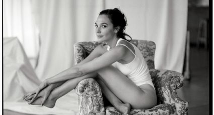 Gal Gadot derrocha sensualidad al posar con un bañador blanco que deja a la vista su figura