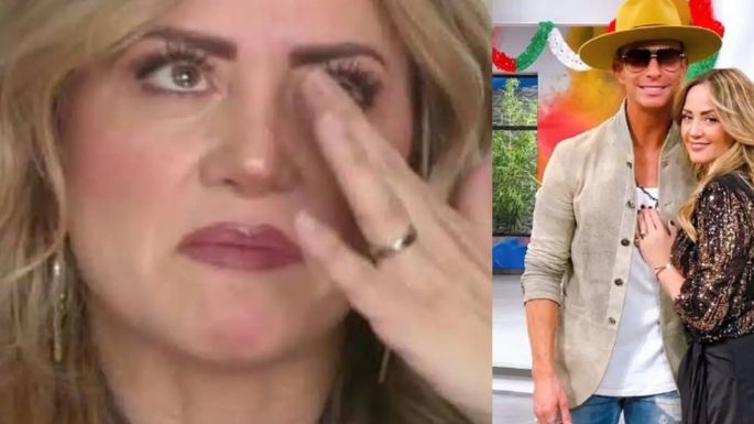 VIDEO: Andrea Legarreta, ahogada en llanto, habla en 'Hoy' de su divorcio y conmueve a Televisa