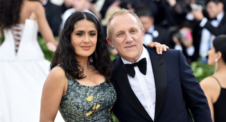 Salma Hayek postea conmovedor mensaje para su esposo Francois-Henri Pinault y lucen amorosos