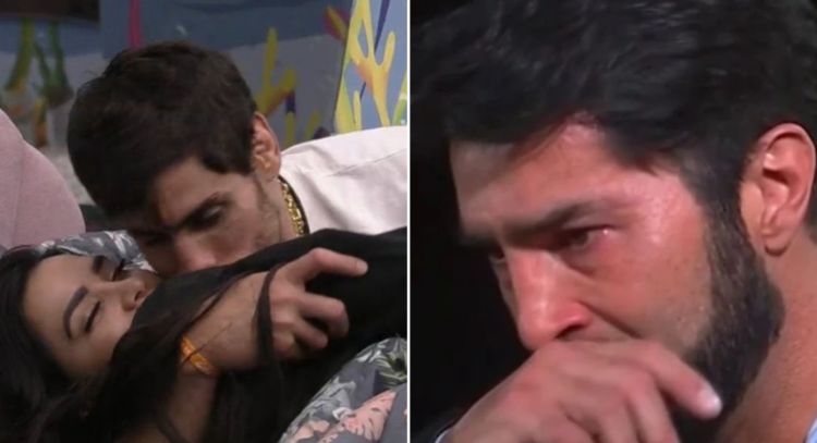 Arturo Carmona se encuentra destrozado al ver a Dania Méndez besándose en 'Big Brother Brasil'