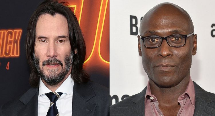Keanu Reeves le da el último adiós a Lance Reddick, su coprotagonista en John Wick