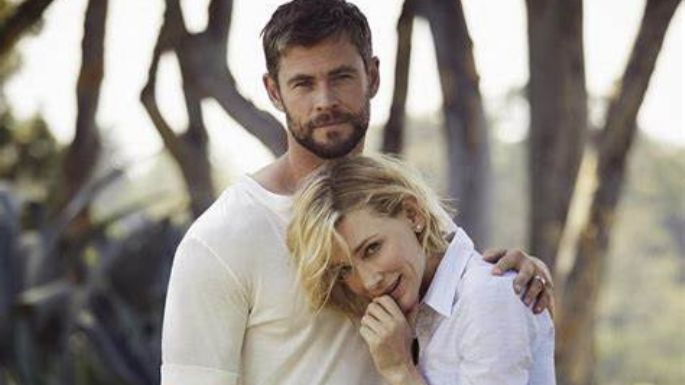 Chris Hemsworth responde a Cate Blanchet luego de la foto que subió en Disneyland