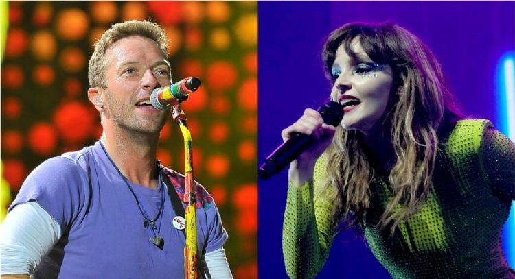Coldplay colabora con Lauren Mayberry de Chvrches sobre el escenario para el tema 'Cry Cry Cry'