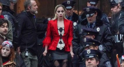 Lady Gaga es vista como Harley Quinn en el set de la secuela de 'Joker'