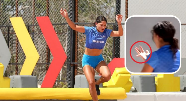 (Video) Marysol Cortés sufre aparatosa lesión en 'Exatlón All Star', ¿fuera de la competencia?