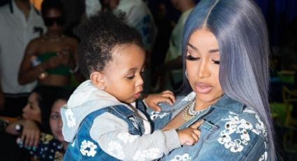Cardi B muestra su tatuaje en honor a su hijo por primera vez