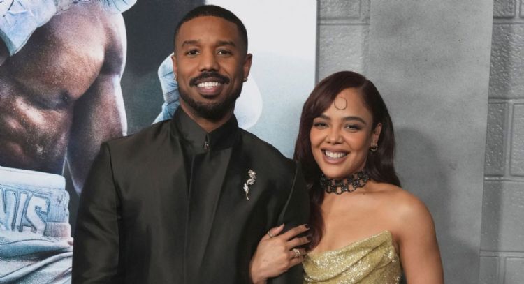 Michael B Jordan y Tessa Thompson asistieron a terapia de parejas como sus personajes en 'Creed'