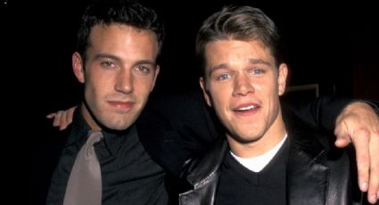 Ben Affleck revela que vivir con  su mejor amigo Matt Damon  era “asqueroso“ por esto