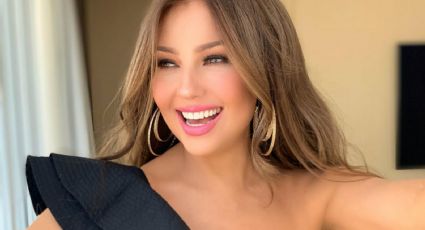 Thalía no se limita y demuestra cómo lucir radiante con este coqueto 'look' de día; así lo presume