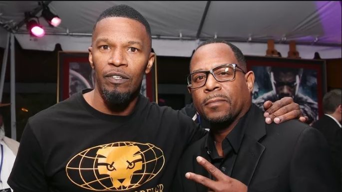 Martin Lawrence revela el estado de salud de su amigo Jamie Foxx tras complicaciones médicas