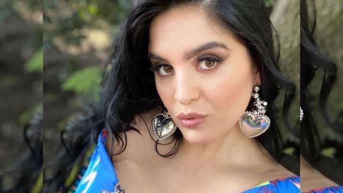 FOTOS: Curvy Zelma pone de cabeza a todo TV Azteca al aparecer enfundada en vibrante 'look' neón