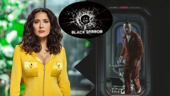 Netflix lanza el primer avance de la temporada 6 de 'Black Mirror' con Salma Hayek y Aaron Paul