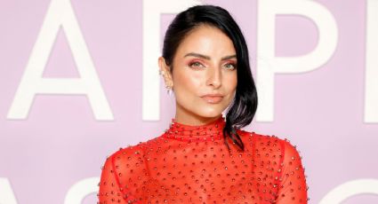 Aislinn Derbez se hace presente en Instagram y des muestra su belleza con coqueto ‘look’ negro