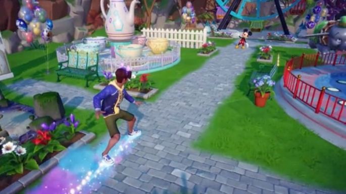 'Disney Dreamlight Valley' de adelanto de la acción 'deslizarse' antes de su nueva actualización