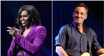 Michelle Obama muestra sus dotes musicales junto a Bruce Springsteen y cantan juntos 'Glory Days'