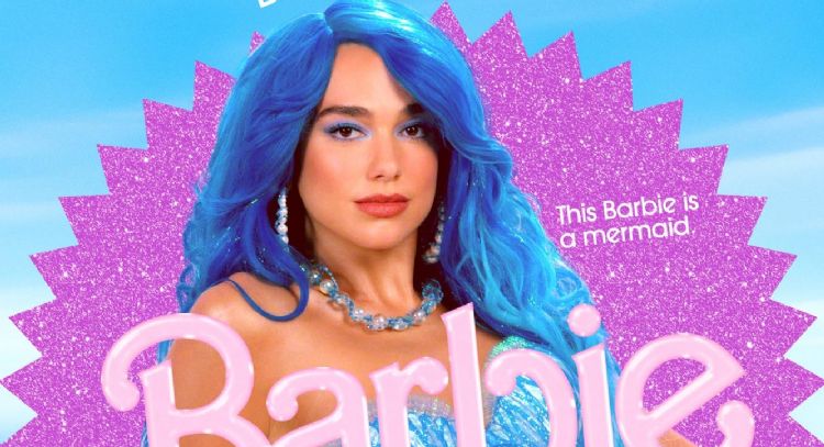 Dua Lipa se une al elenco de 'Barbie'; Warner Bros. lanza posters individuales de la esperada cinta