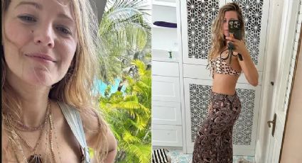 Blake Lively presume su escultural figura en Instagram tras dar la bienvenida a su cuarto bebé