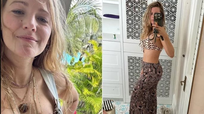 Blake Lively presume su escultural figura en Instagram tras dar la bienvenida a su cuarto bebé