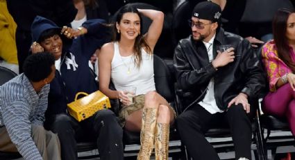 Kendall Jenner y Bad Bunny son captados juntos en el partido de los Lakers tras rumor de romance